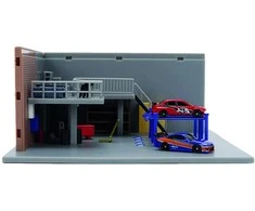 Jada Toys Fast &amp; Furious Hans garage diorama replica