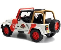 Jadajurassic World Jada - Juros periodo pasaulis - 1992 m. Jeep Wrangler 1:24 (253253005)
