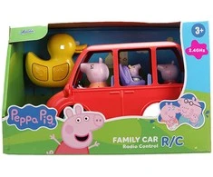 Peppa Pigjada Jada - Peppa Pig - nuotoliniu būdu valdomas šeimos automobilis (9336368314R00)