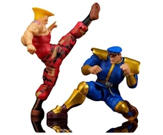 Jada Toys Street Fighter II Guile y Bison pack 2 figures 15cm