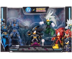 Jakks Pacific DC Comics Sonic The Hedgehog pack 4 figures 12cm