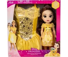 Jakks Pacific Disney Beauty and the Beast Belle doll + costume 38cm