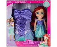Jakks Pacific Disney The Little Mermaid Ariel doll + costume 38cm