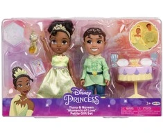 Jakks Pacific Disney The Princess and the Frog Tiana + Naveen doll 15cm