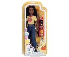 Jakks Pacific Disney ILY 4ever madinga lėlė su Mikės Pūkuotuko motyvu ir aksesuarų rinkiniu, 30 cm