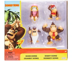 Super Marionintendo Super Mario - Donkey Kong 2,5" 4 vnt. (431174)