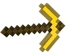 Disguise Apsauga – „Minecraft“ auksinis kirtiklis (112299)
