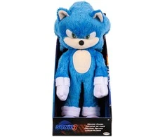 Jakks Pacific Pliušinis žaislas Sonic 3 the Hedgehog Deluxe Sonic 35 cm