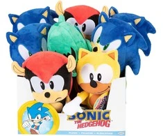Jakks Pacific Sonic The Hedgehog assorted plush toy 22cm