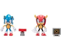 Jakks Pacific Sonic The Hedgehog Sonic &amp; Mighty Sonic set figures 10cm