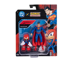 Jakks Pacific Rinkinys figurek Knuckles x Superman Sonic the Hedgehog x DC Comics