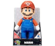 Jakks Pacific „Super Mario Bros. Movie“ pliušinė Mario figūrėlė, 36 cm, 417264, Orbico
