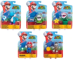 Jakks Pacific Super Mario 4 Inch Figure W40, Asst.