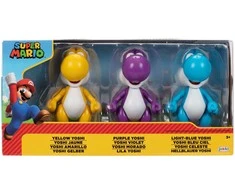 Jakks Pacific Super Mario Bros Yoshi pack 3 figures 10cm