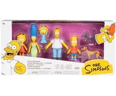 Jakks Pacific The Simpsons Family pack 7 figures 6cm