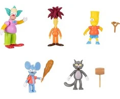 Figūrėlės Jakks Pacific The Simpsons Wave 2, 7 cm (parenkama atsitiktinai)