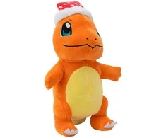 Jazwares Pokemon Christmas Charmander plush toy 20cm