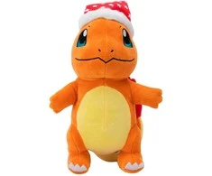 Jazwares Pokemon Christmas Charmander plush toy 20cm