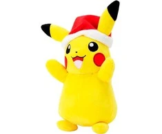 Jazwares Pokemon Christmas Pikachu plush toy 20cm