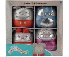 Jazwares Squishmallows Disney pack 4 plush toys 12cm