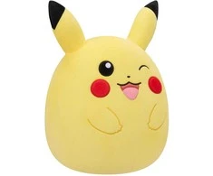 SQUISHMALLOWS Pokemon pliušinis žaislas - Winking Pikachu, 25 cm