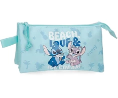 Joumma Bags Disney Stitch Beach &amp; Love triple pencil case