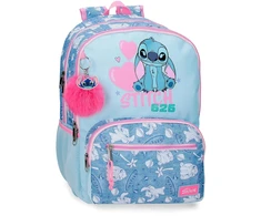 Joumma Bags Disney Stitch Hearts adaptable backpack 44cm