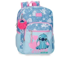 Joumma Bags Disney Stitch Hearts adaptable backpack 38cm