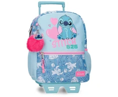 Joumma Bags Disney Stitch Hearts trolley 33cm