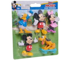 DISNEY RINKINYS IŠ 5 MINIŲ FIGŪRŲ FIGŪRŲ MICKEY MOUSE DONALD ANTIES PLUTO