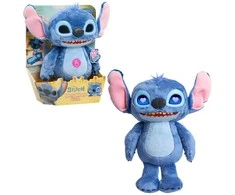 Disney JUST PLAY STITCH Interaktyvus pliušinis nuotaikas keičiantis Stičas, 35 cm