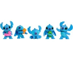 justplay „Disney Stitch“ – 5 figūrėlių pakuotė, 5,5 cm (302-46257)
