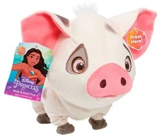 justplay Disney Vaiana Moana 2 Pua Walk and Grunt plush toy