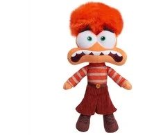 Dėlionė justplay „Inside Out 2“ oranžinė pliušinė nerimo talismanas 23cm