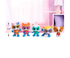 Usorteret Disney Junior Superkoty Super Kitties komplektas 5 figurek Ekipa kotki