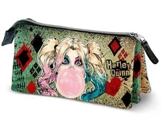 Karactermania DC Comics Harley Quinn Mad Love triple pencil case