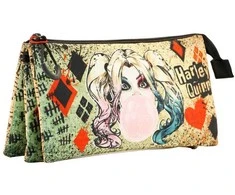 Karactermania DC Comics Harley Quinn Mad Love triple pencil case