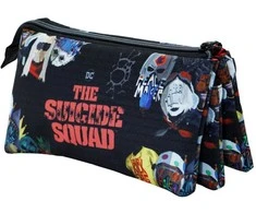 Karactermania DC Comics Suicide Squad Taskforce triple pencil case