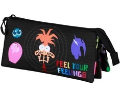 Karactermania Disney Pixar Inside Out 2 triple pencil case