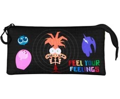 Karactermania Disney Pixar Inside Out 2 triple pencil case