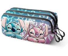 Karactermania Disney Stitch &amp; Angel triple pencil case
