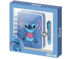 Karactermania Disney Stitch Diary plush + pen