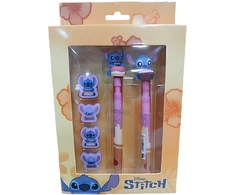 Karactermania Disney Stitch Pen + Pieštukas + 4 erasers pack