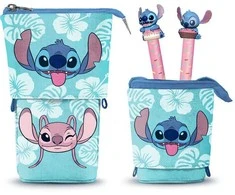 Karactermania Disney Stitch Pieštukas case + 2 erasable pens