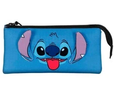 Karactermania Disney Stitch Tongue triple pencil case