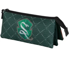 Karactermania Harry Potter Slytherin triple pencil case