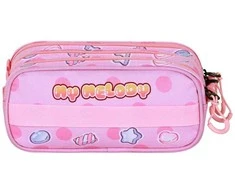 Karactermania Hello Kitty My Melody triple pencil case