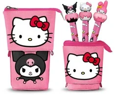 Karactermania Hello Kitty Pieštukas case + 3 erasable pens