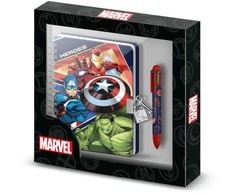 Karactermania Marvel Avengers Diary + pen