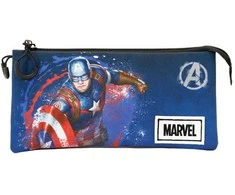 Karactermania Marvel Captain America Full triple pencil case
